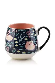 Кружка Лебедь 400 мл Affek Design, мультиколор