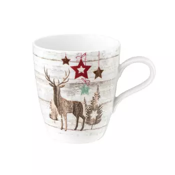 Кружка Life Christmas с ручкой 0,40 л Seltmann Weiden, красочный