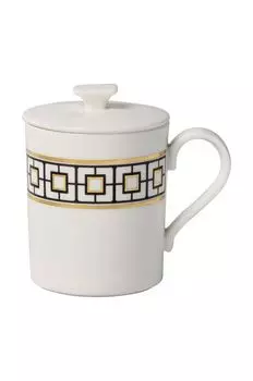 Кружка MetroChic с крышкой Villeroy & Boch, белый