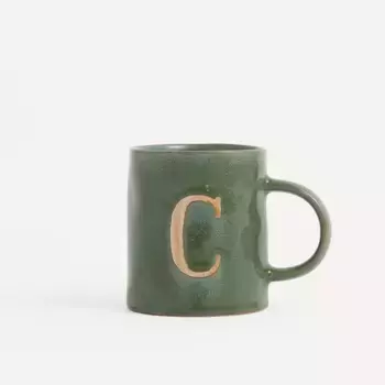 Кружка Monogram "C" El Corte Ingls, синий / белый