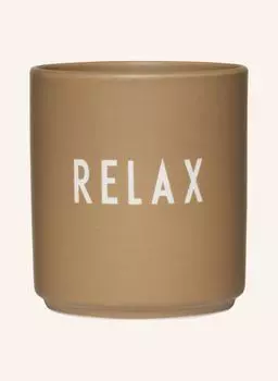 Кружка, объем: 325 мл. Design Letters, коричневый