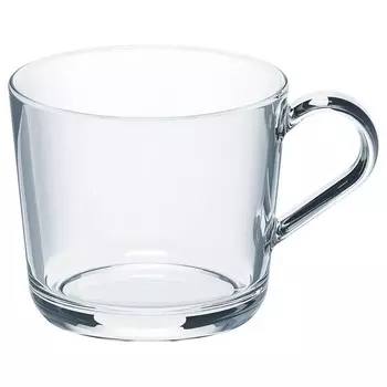 Кружка, прозрачное стекло, 36 кл, IKEA 365+ IKEA