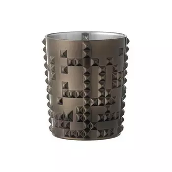 Кружка Punk стеклянная - Gun Metal 0,34 л Nachtmann, серый/прозрачный