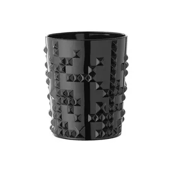 Кружка Punk стеклянная - угольно-черная 0,34 л Nachtmann, черный/прозрачный