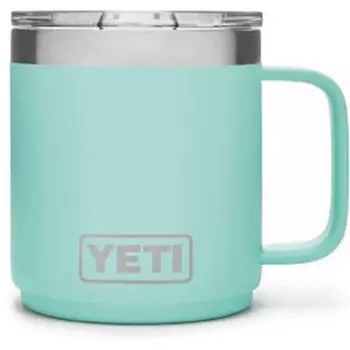 Кружка Rambler на 10 унций Изолированная кружка Yeti Coolers, бирюзовый