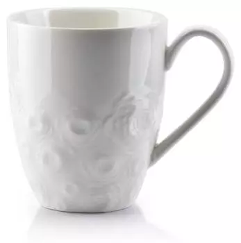 Кружка роза2 Mondex, белый