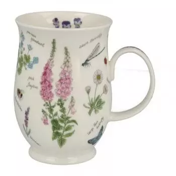 Кружка Саффолк, «Блокнот природы» - мотив на выбор: мотив (Б) Dunoon, белый