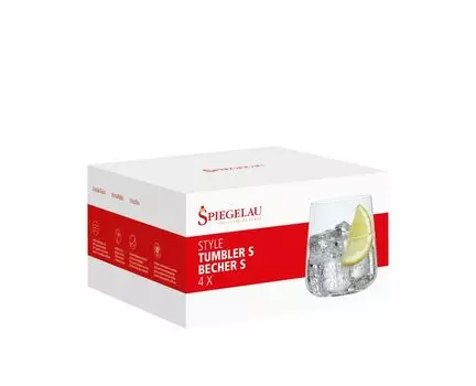 Кружка Spiegelau S Set/4 467/15 Стиль 4670184, прозрачный
