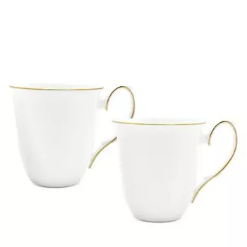 Кружка Twig New York Amelie из матового золота, набор из 2 шт, золотой