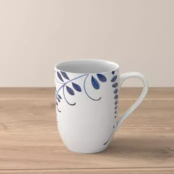 Кружка Vieux Luxembourg Brindille с ручкой 0,34л Villeroy & Boch, белый