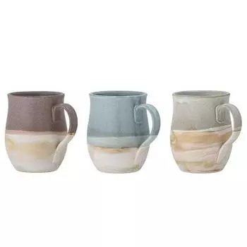 Кружки ясень набор из 3 шт. Bloomingville, синий