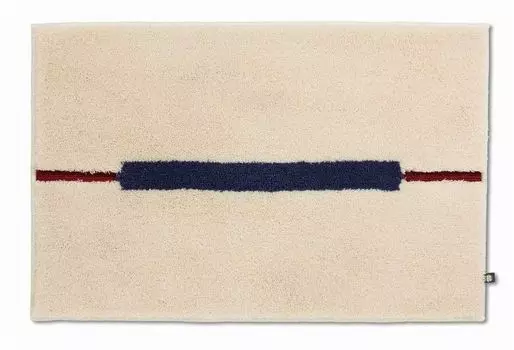 Крышка крышки Rhomtuft Cable 45x50см цвет бежевый/кобальт/кардинал