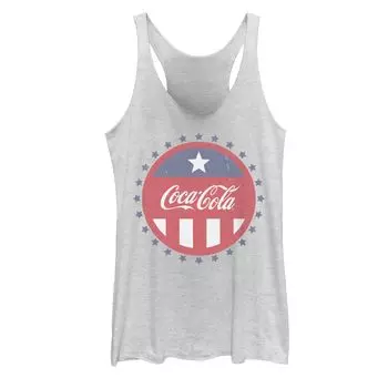 Крышка от бутылки Coca-Cola для юниоров с баком Tri-blend Racerback со звездами Licensed Character