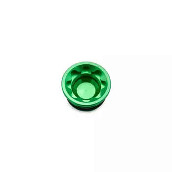 Крышка отверстия для суппорта V4/E4, малая - зеленая HOPE, черный