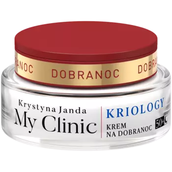 Krystyna Janda My Clinic Kriology Крем для лица перед сном 50+, 50 мл