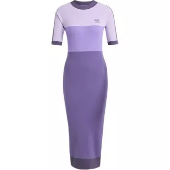 KSENIA SCHNAIDER Платье с короткими рукавами женское Pulse Magenta/Pulse Mint/Purple Rush Adidas Originals