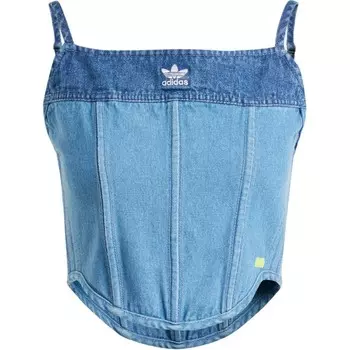 KSENIA SCHNAIDER Жилет женский светло-голубой Adidas Originals