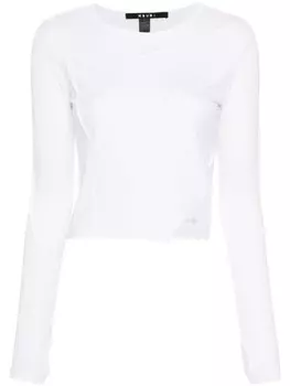 Ksubi футболка в стиле «фрагмент пэчворка», белый