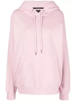 Ksubi худи Boyfriend с отделкой в рубчик, розовый