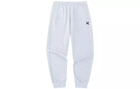 KT Knit спортивные штаны мужские серые Anta, серый