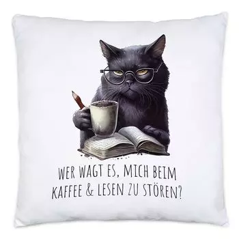 Кто посмеет потревожить меня, подушку, включая наполнение романа «Кошачий книжный червь» Hey!Print