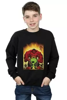 Кто такой толстовка с красным Халком Marvel, черный