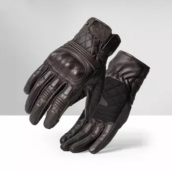 Kuang-Chi V9 мотоциклетные перчатки с сенсорным экраном, осенние и зимние, ветрозащитные и теплые мотоциклетные унисекс, снаряжение для верховой езды, велосипедные перчатки V9, коричневые, размер XS