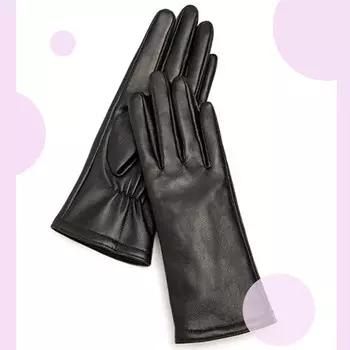 Kuang-Chi женские ветрозащитные перчатки из натуральной кожи осень-зима плюс бархатные теплые модные велосипедные перчатки из козьей кожи на открытом воздухе легкие пластины черного цвета, размер XL