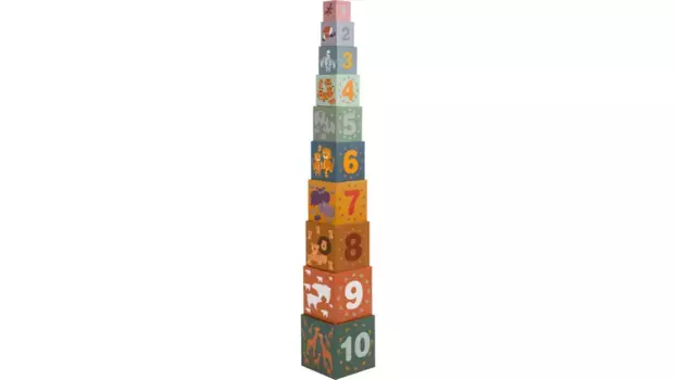 Кубик-штабелер сафари Small Foot