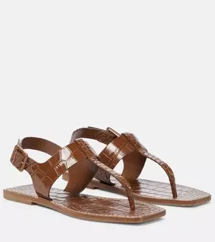 Кубики плоские шлепанцы Cubongo Christian Louboutin, Biscotto