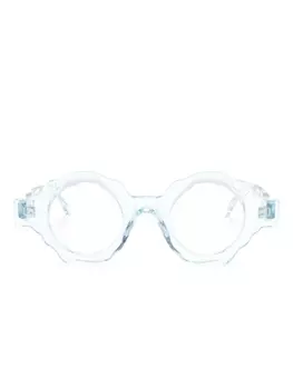 Kuboraum очки G3 в геометричной оправе, синий