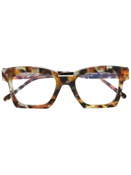 Kuboraum очки K5 в квадратной оправе, коричневый