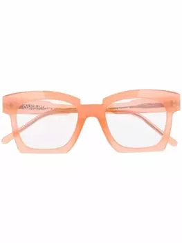Kuboraum очки K5 в квадратной оправе, розовый