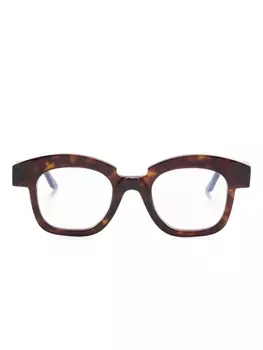Kuboraum очки Maske K40 в геометричной оправе, коричневый