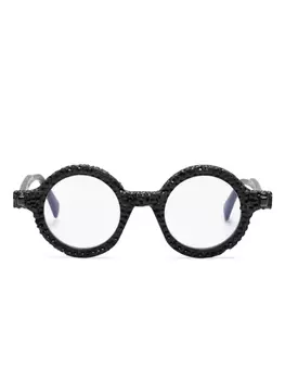 Kuboraum очки Ossidiana в круглой оправе, черный