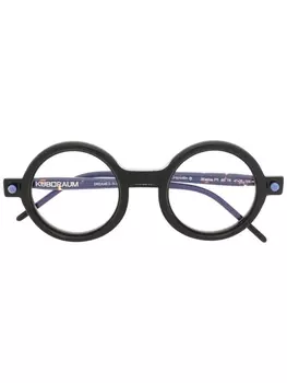 Kuboraum очки P1 в круглой оправе, черный