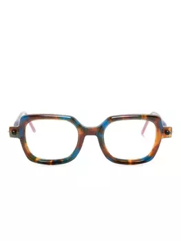 Kuboraum очки P4 MGT в квадратной оправе, синий