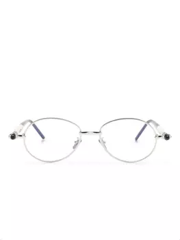 Kuboraum очки P72 в круглой оправе, черный