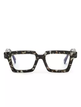 Kuboraum очки Q2 в прямоугольной оправе, коричневый