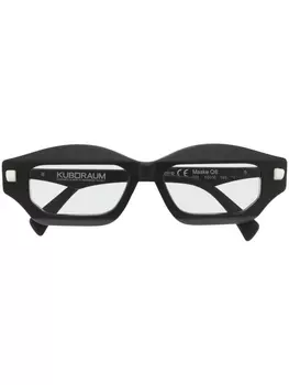 Kuboraum очки Q6 в геометричной оправе, черный