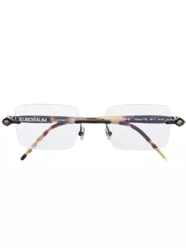 Kuboraum очки в квадратной оправе, коричневый