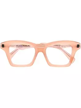 Kuboraum очки в квадратной оправе, розовый