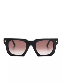 Kuboraum солнцезащитные очки J3 в прямоугольной оправе, черный