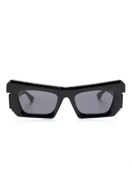 Kuboraum солнцезащитные очки P2 в прямоугольной оправе, черный