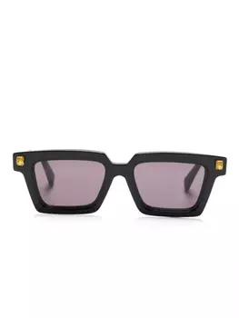 Kuboraum солнцезащитные очки Q2 в прямоугольной оправе, черный