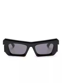 Kuboraum солнцезащитные очки R2 в геометричной оправе, черный