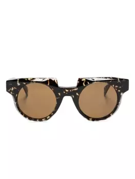 Kuboraum солнцезащитные очки U1 в геометричной оправе, черный