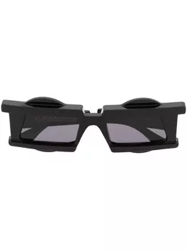 Kuboraum солнцезащитные очки в геометричной оправе, черный