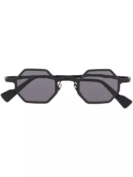 Kuboraum солнцезащитные очки в геометричной оправе, черный