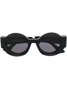 Kuboraum солнцезащитные очки в круглой оправе, черный